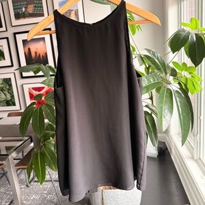 Banana Republic Factory Size M Flowy Black Top for Office or Going Out